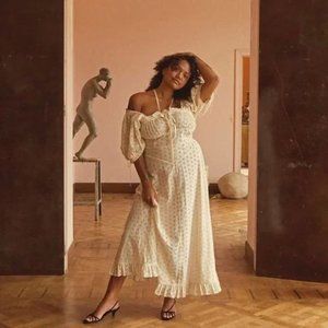 NWT Doen Puff Sleeve London Dress sz S